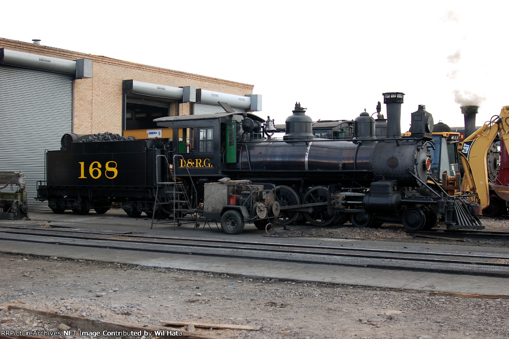 D&amp;RGW 4-6-0 168